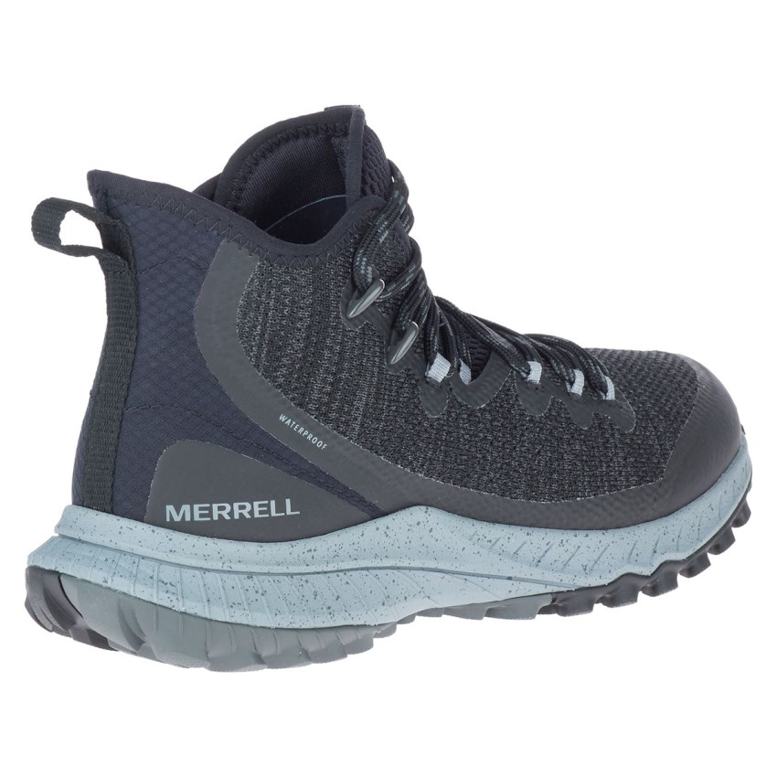 Bottes Merrell Bravada Mid Waterproof Noir Femme | Z.G.HVJL